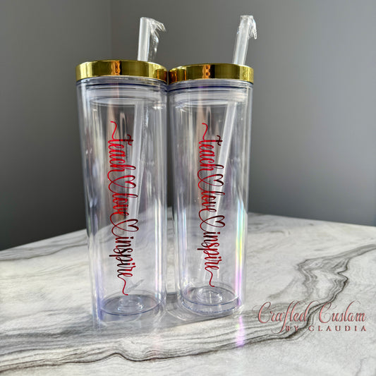 Teacher's Skinny Tumblers