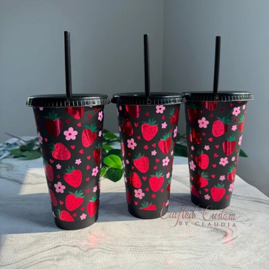 Floral Berry Tumbler - NextGenZone