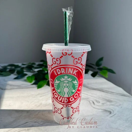 Gucci Inspired Cold Cup